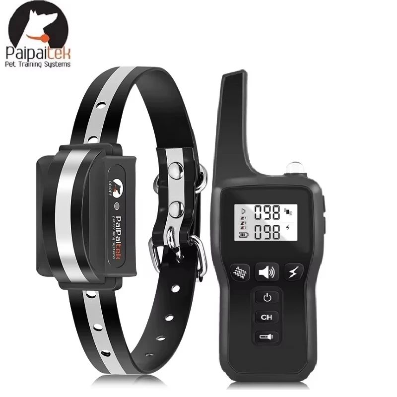 1000m Dog Training Collar with Remote Control ,Waterproof Electric Collar for All Size Dogs ,Rechargeable Dog Anti Bark Collar