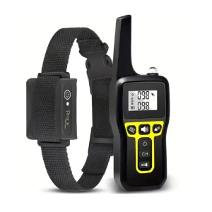 Dog Bark Collar,2800 Ft Dog Training Collar,No Shock Vibrating Collar For Deaf Dog,Adjustable Waterproof Rechargeable Dog Collar