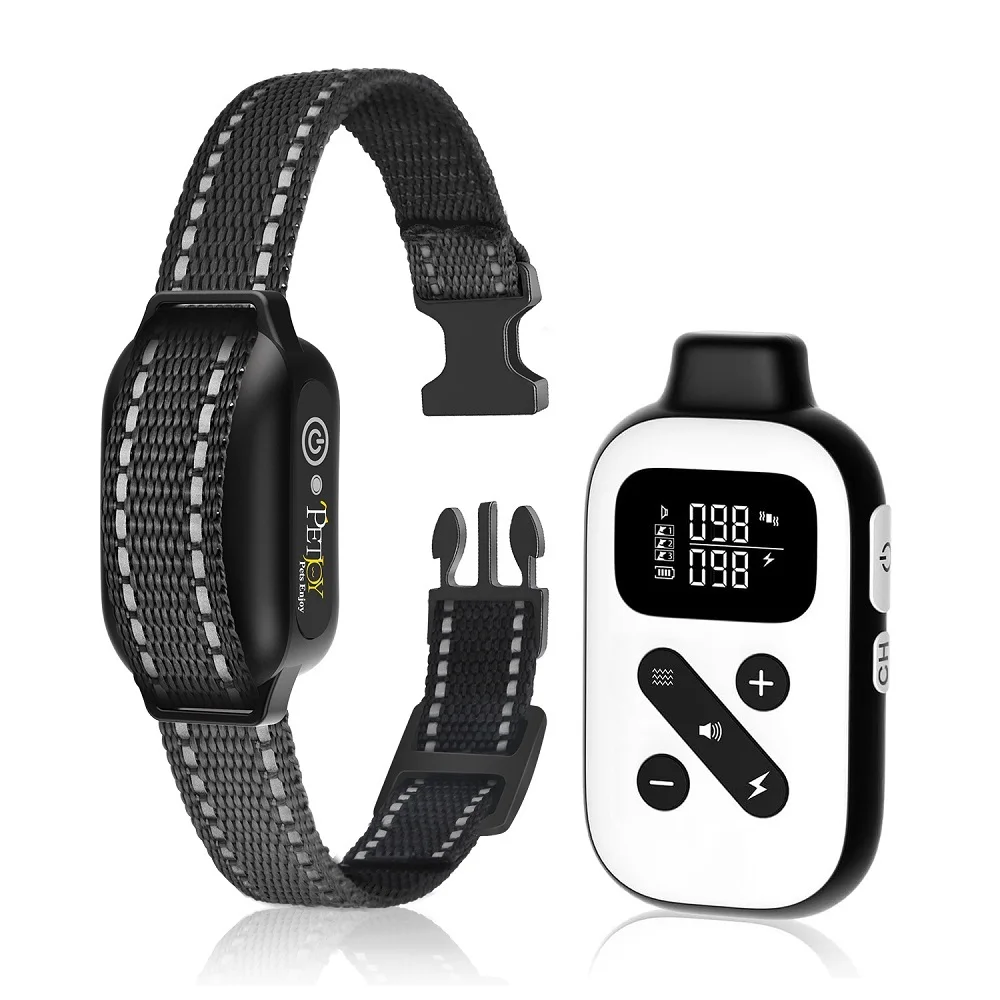 Remote Control&Auto Mode Dog Training Collar Waterproof Dog Anti Bark Collar Rechargeable Vibrating Dog Collar for All Size Dogs