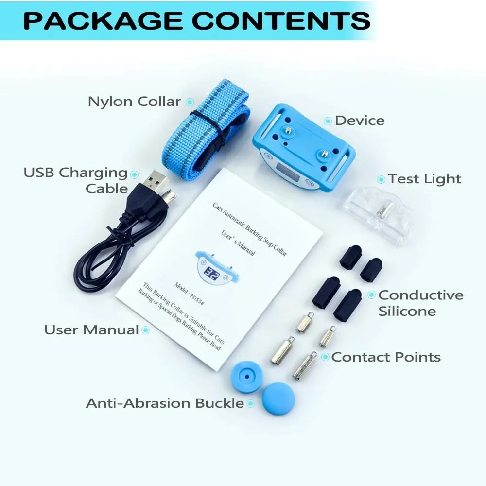 PetJoy Cat Meowing Collar,Automatic Cat Training Collar Suitable for Cats &Kittens,Anti Meow Collar-Waterproof and Rechargeable - Image 6