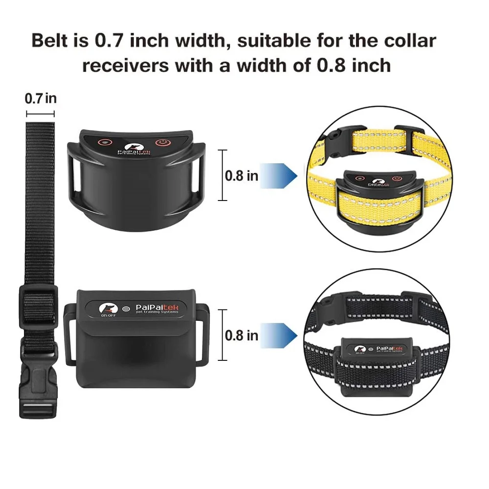 Paipaitek Collar Replacement Strap Compatible with Patpet, Garmin, Dogtra, Petrainer, Trainpro Dog Training Collar Receiver - Image 5