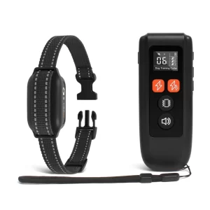 IPX7 Waterproof Electric Dog Collar with Remote 3300FT Rechargeable Dog Training Collar 3 modes Shock Collar for All Size Dog