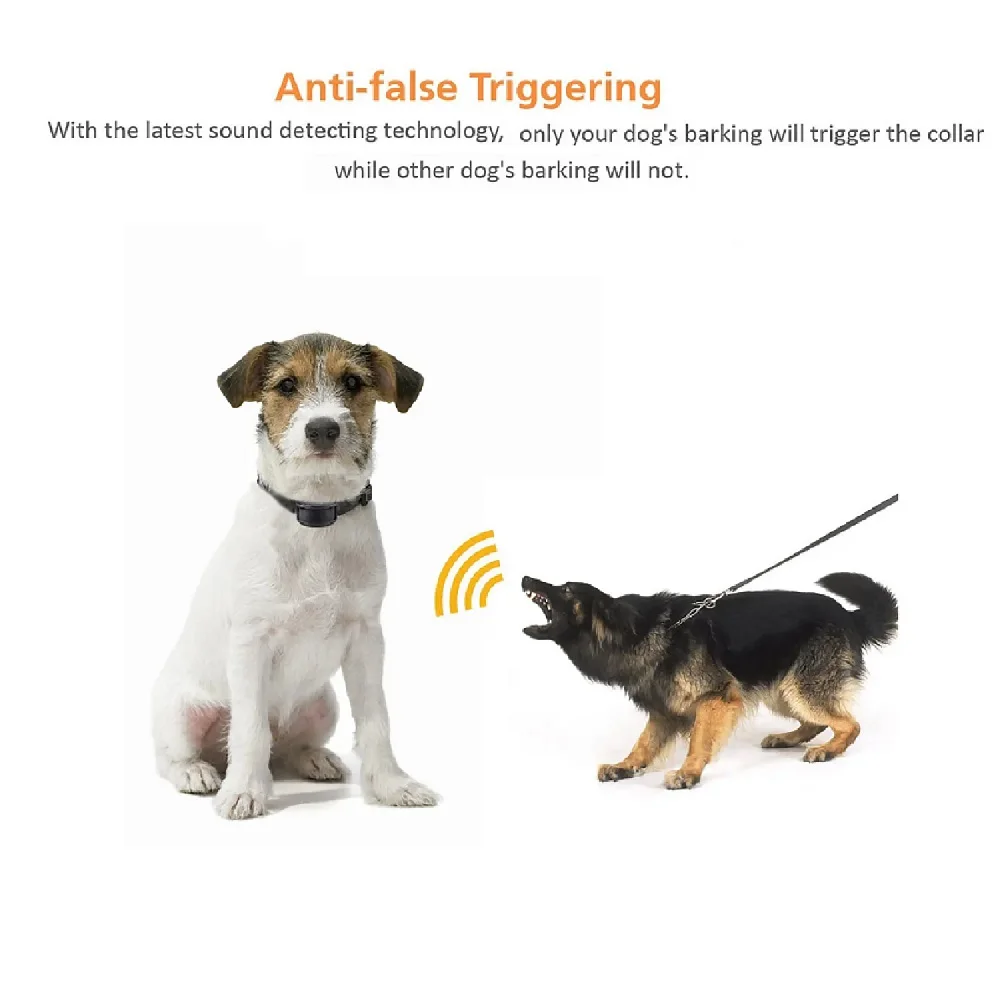 Anti Bark Collar for Dogs Automatic Dog Training Collar with Beep Shock, 5 Training Modes IP65 Waterproof for Small Medium Dogs - Image 4