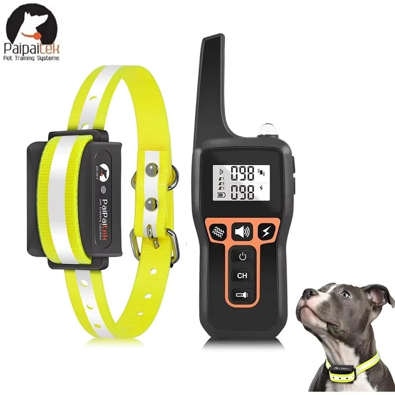 Electronic Dog Collar for Small Medium Large dog,2 IN 1 Dog Training Collar &Auto Anti Bark Collar,Dog Shock Collar with Remote