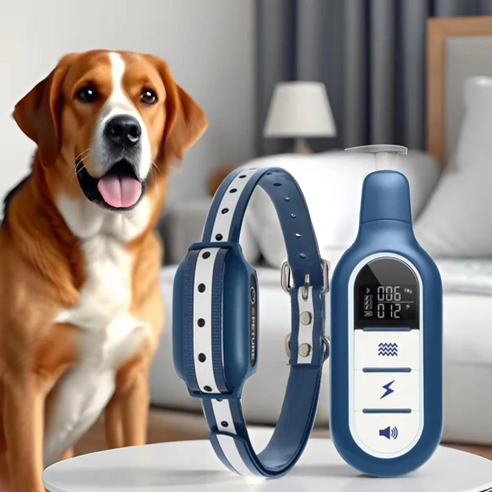 1000M Dog Training Collar 3 Training Modes Waterproof & Rechargeable Shock Collar With Remote Control dogs accessories 강아지