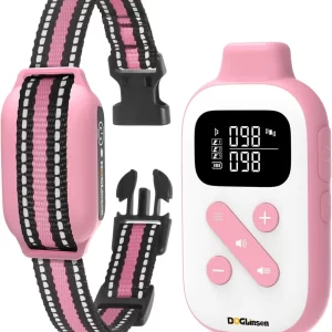 No Shock Vibrating Dog Collar,Dog Training Collar,Vibrating Dog Training Collar for Small Medium Large Dogs,Beep&Vibration Mode