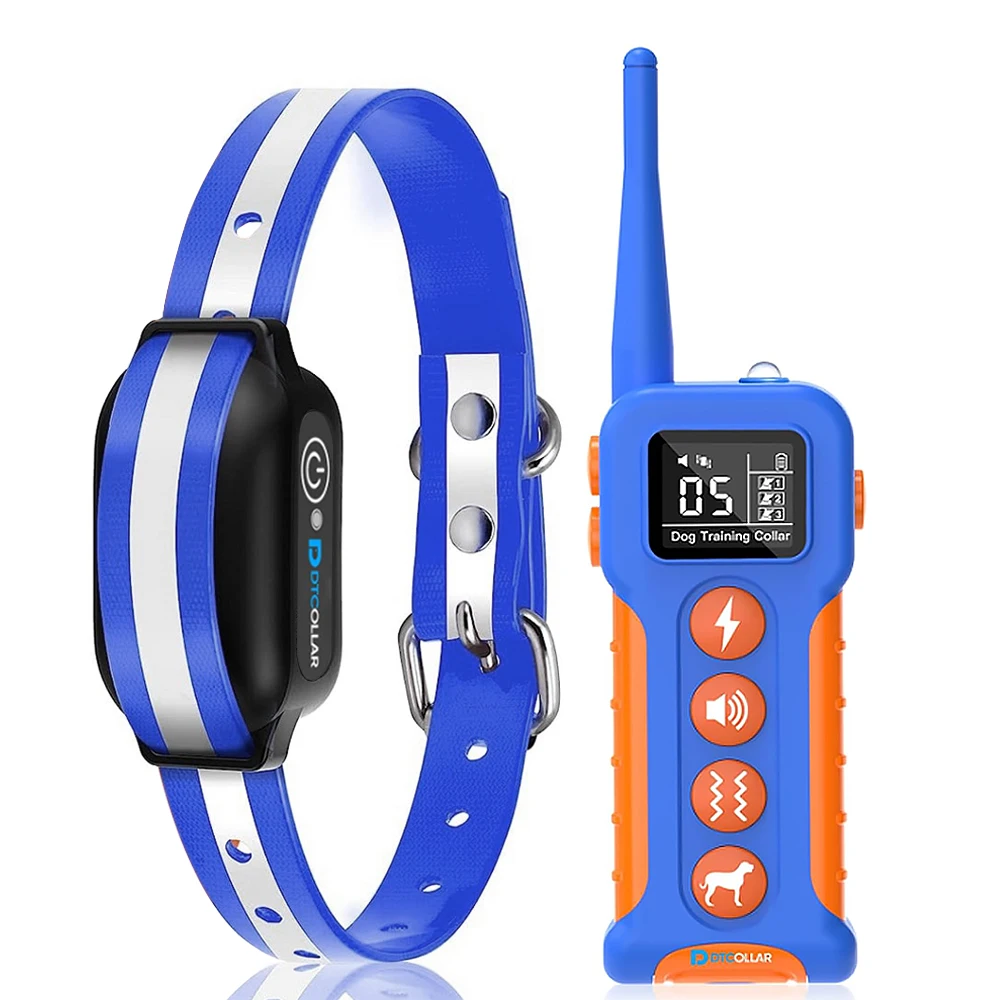 3300ft Dog Training Collar with Remote,Electric Collar for Large Medium Small Dogs,IPX7 Waterproof Rechargeable Dog Shock Collar