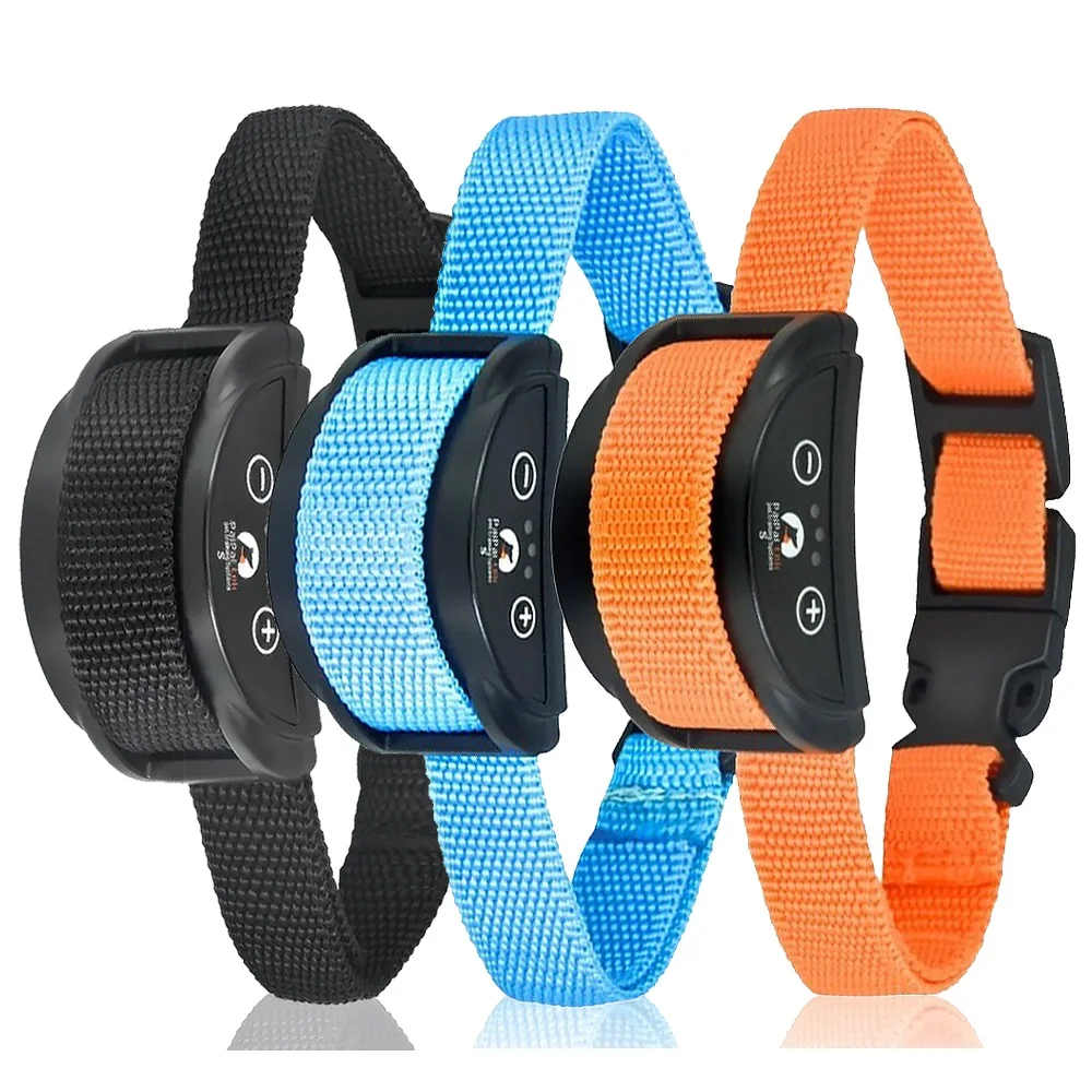 3Pcs Dog Anti Bark Collar,Dog Stop Bark Collar,Electric Shock Bark Control Collar For Dog,1-5 Adjustable Sensitive,Rechargeable