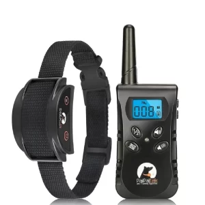 No Shock Dog Collar for Small and Medium Dog 550yd Vibrating Dog Collar for Training Rechargeable Waterproof Dog Training Collar